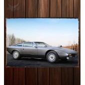 Металлическая табличка Maserati Khamsin 406